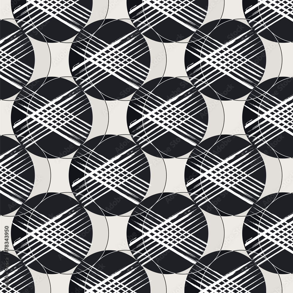 Fototapeta premium abstract geometric pattern background, with circles, strokes and