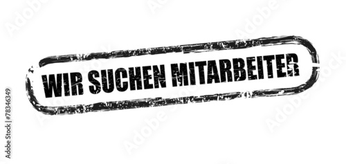 wir suchen mitarbeiter button schwarz 1802