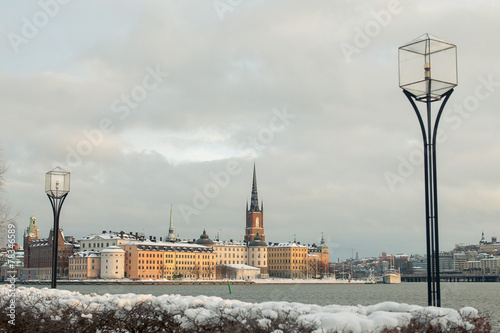 Stockholm, Sweeden view towards Old City photo