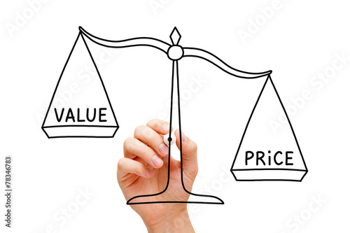Price Value Scale Concept