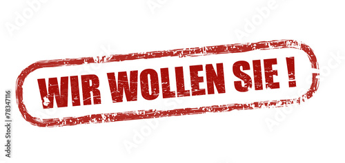 wir wollen sie button rot 1802