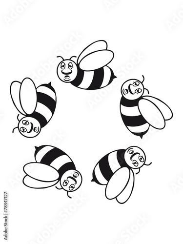 Bee fly goofy ring circle