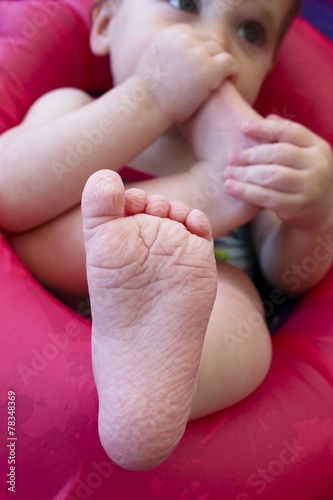 Baby Pruned Feet photo