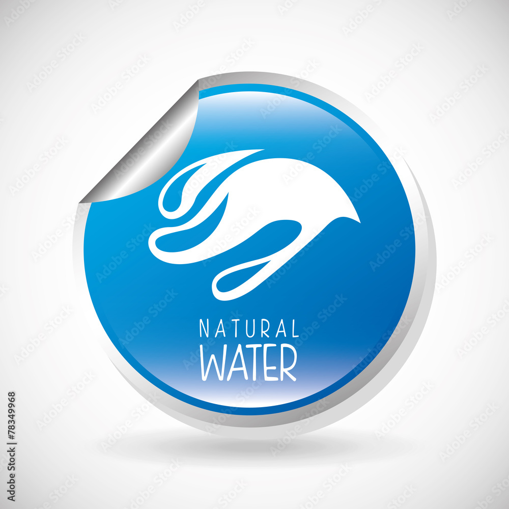 water label water label