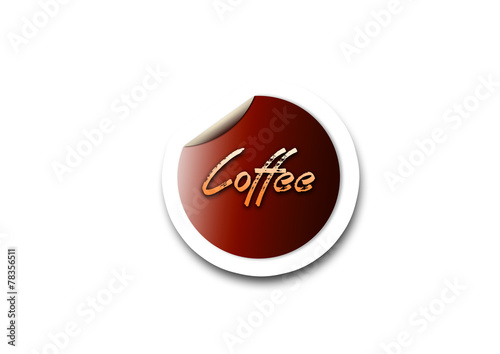 Kaffee Sticker - Coffee photo