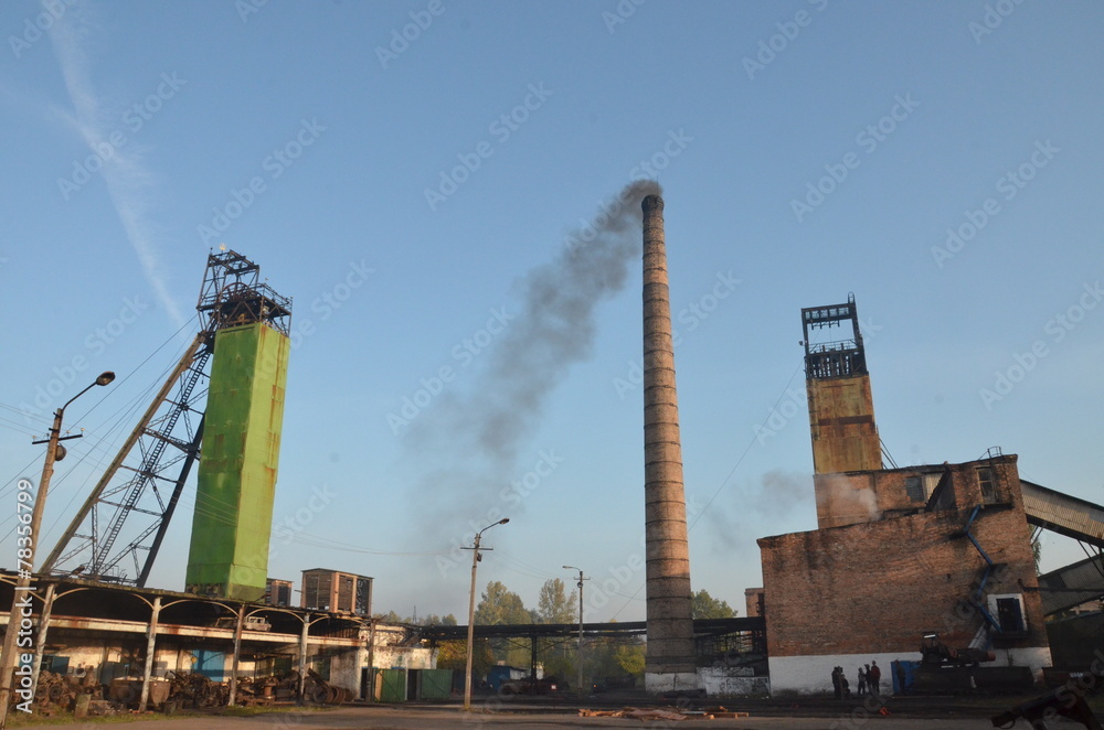 Coal mine in Ukraine
