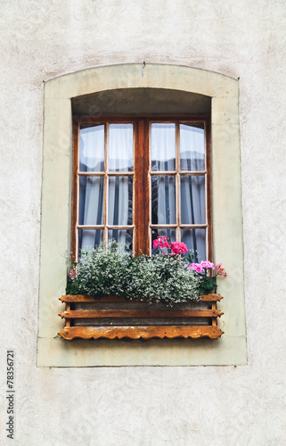 A window in old house