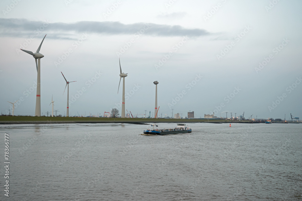 Windpark an der Nordseeküste, Energie Deutschland Windpark an der Nordseeküste, Energie Deutschland