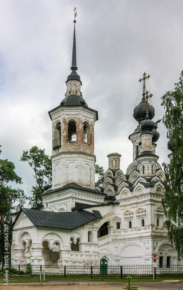 church in Veliky Ustyug, Russia