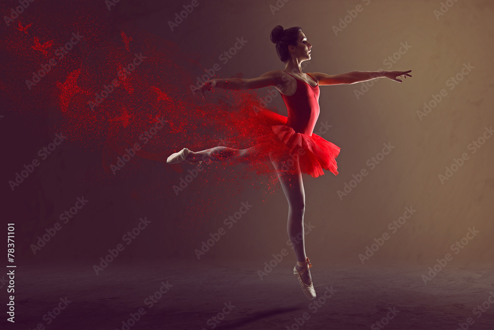 Ballerina - obrazy, fototapety, plakaty 
