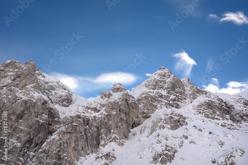 Alpine landscape in Bucegi mountains, Romania