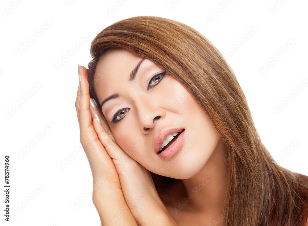 Thai beauty with perfect skin Thai beauty with perfect skin