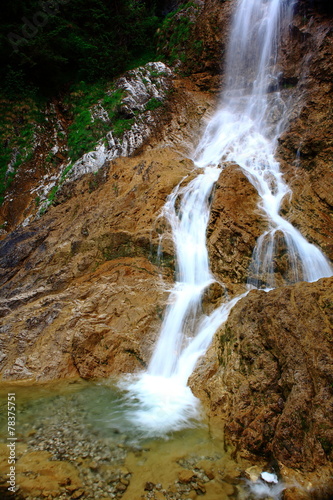 Wildbach an der Quelle