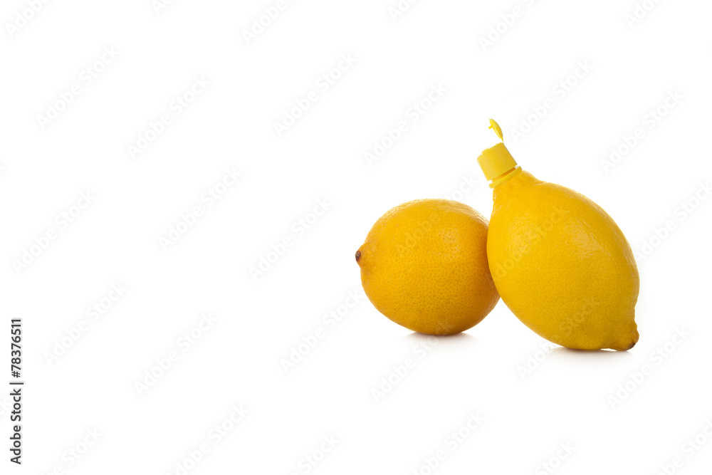 Zitrone mit Deckel