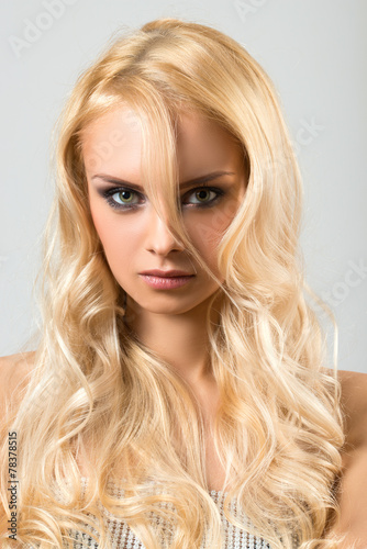 Beautiful blonde girl