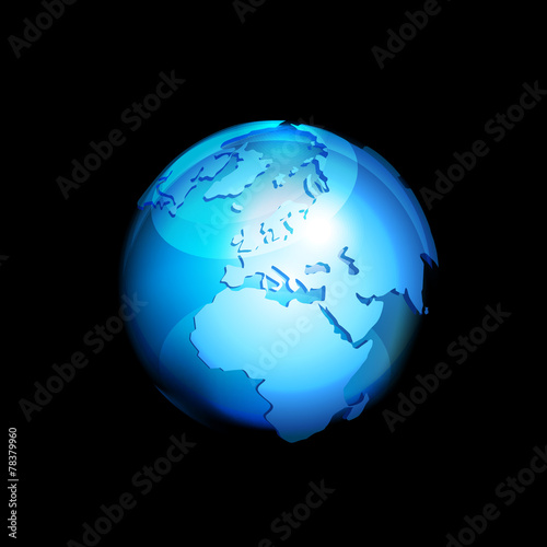 Globe. Vector Illustration