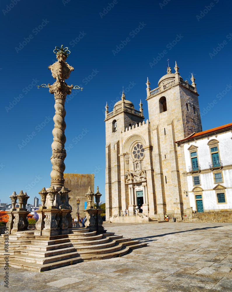 The Porto Cathedral is a popular tourist attraction of Portugal