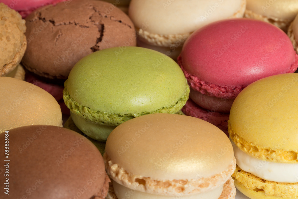 Colorful Macaroons Colorful Macaroons