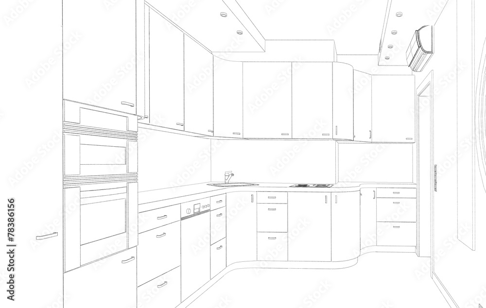 Sketch, the kitchen modern design project