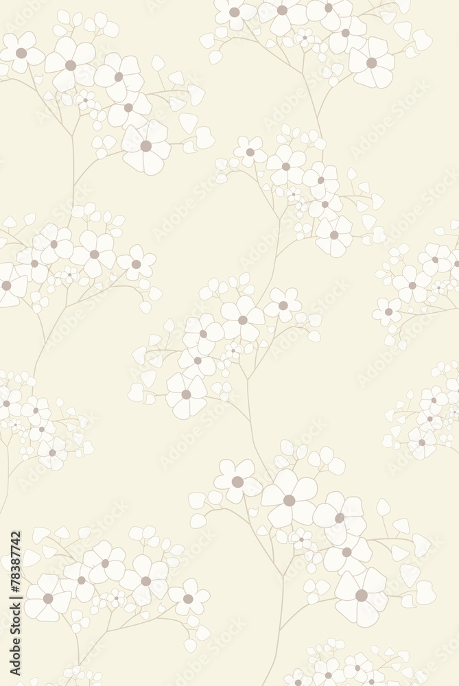 Blumen Hintergrund edel beige Hochzeit Kirschblüten Blumen Hintergrund edel beige Hochzeit Kirschblüten