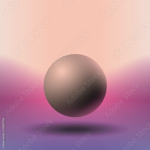 3d ball background