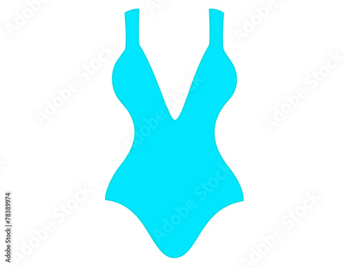 swimsuit blue color