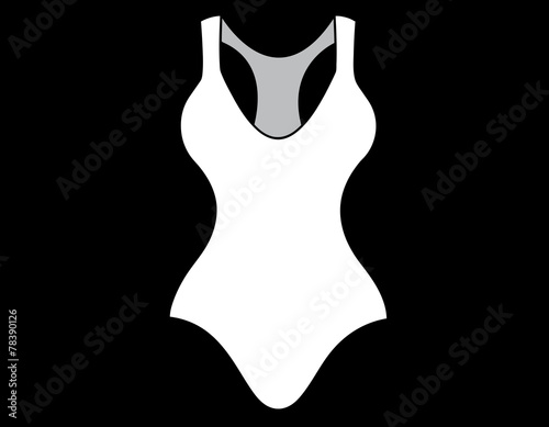 swimsuit white color