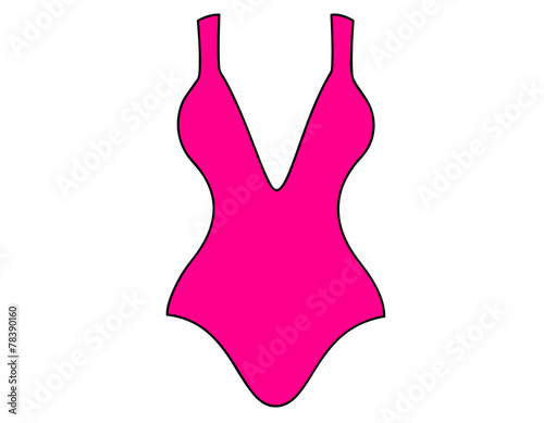 swimsuit pink color