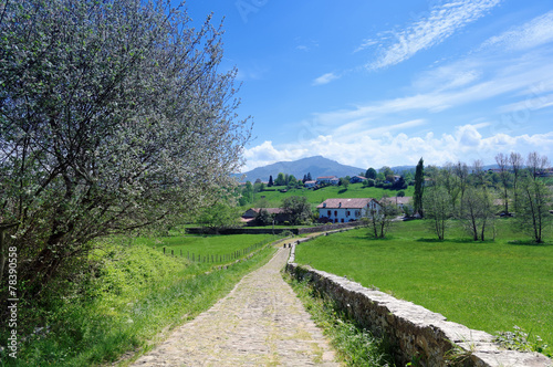sentier du pays basque et montagne de la Rhune