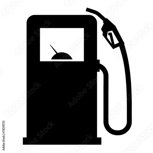 gasoline filling station vector logo design template. gasoline