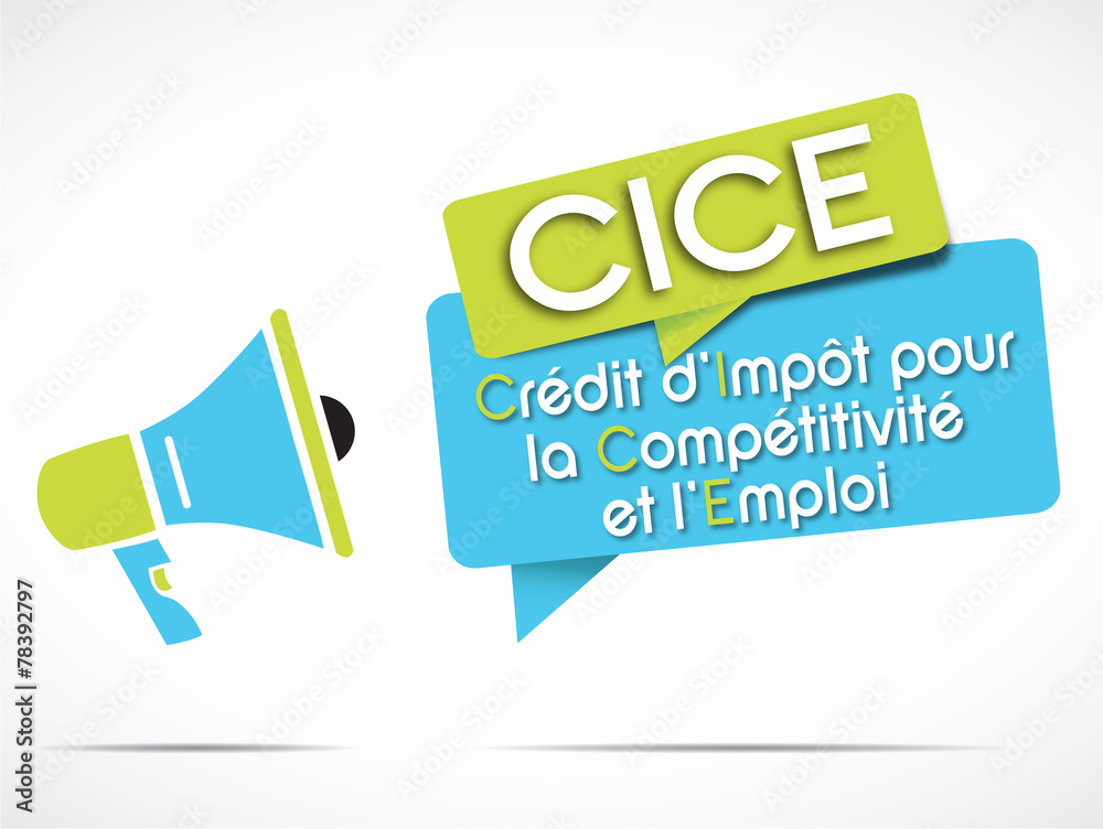 mégaphone : cice