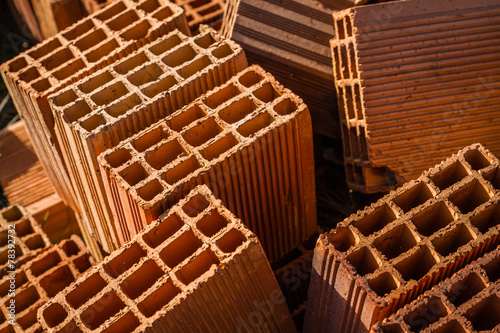 Old Broken Bricks