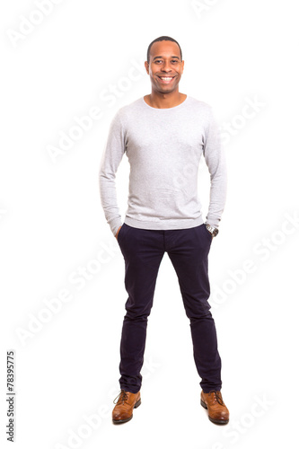 African man
