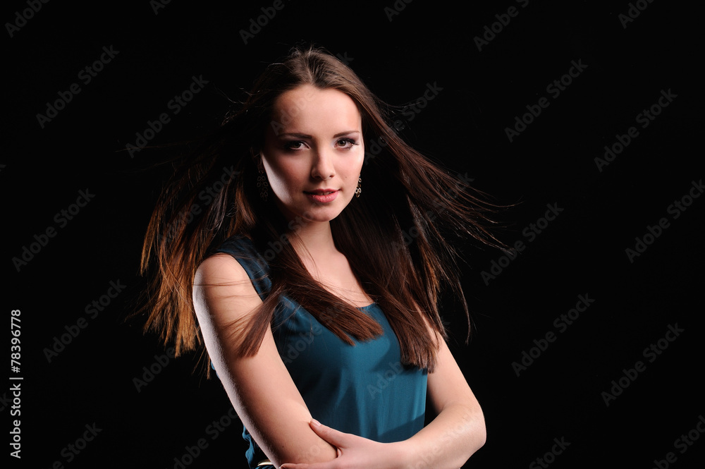 Fototapeta premium Portrait of Beautiful Woman