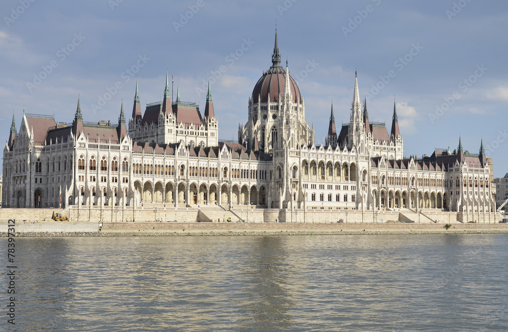 Palazzo del Parlamento di Budapest.