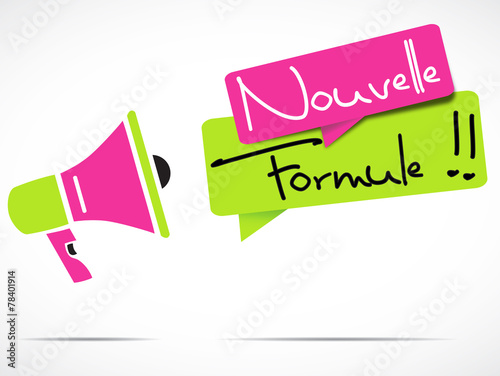 mégaphone : nouvelle formule