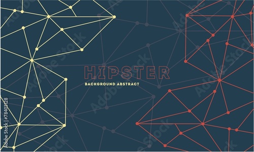Fondo hipster