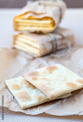 Homemade crackers