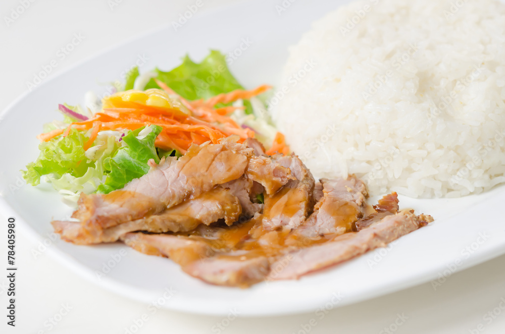 pork and rice pork and rice
