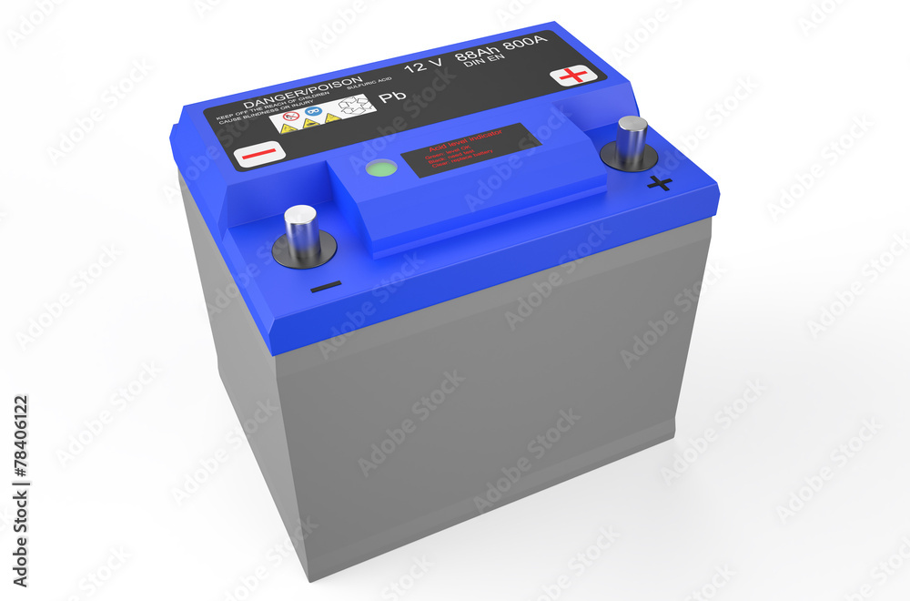 blue battery car blue battery car