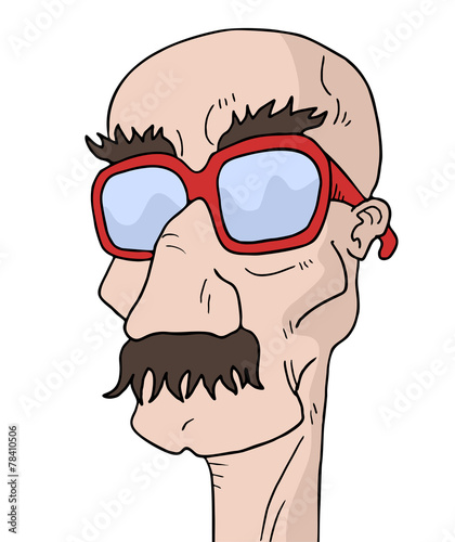Glasses man