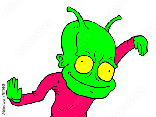 Funny alien