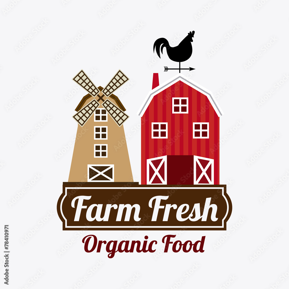 Fototapeta premium farm fresh