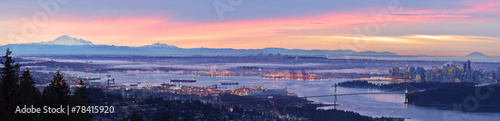 Vancouver Panoramic Cityscapes photo