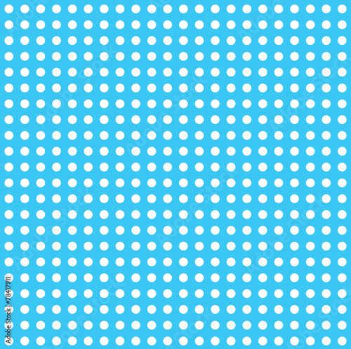large dots with blue background