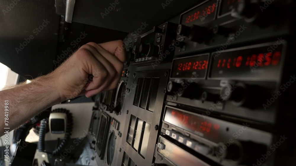 Jet Airplane Pilot Control in Turbulent Cockpit Jet Airplane Pilot Control in Turbulent Cockpit