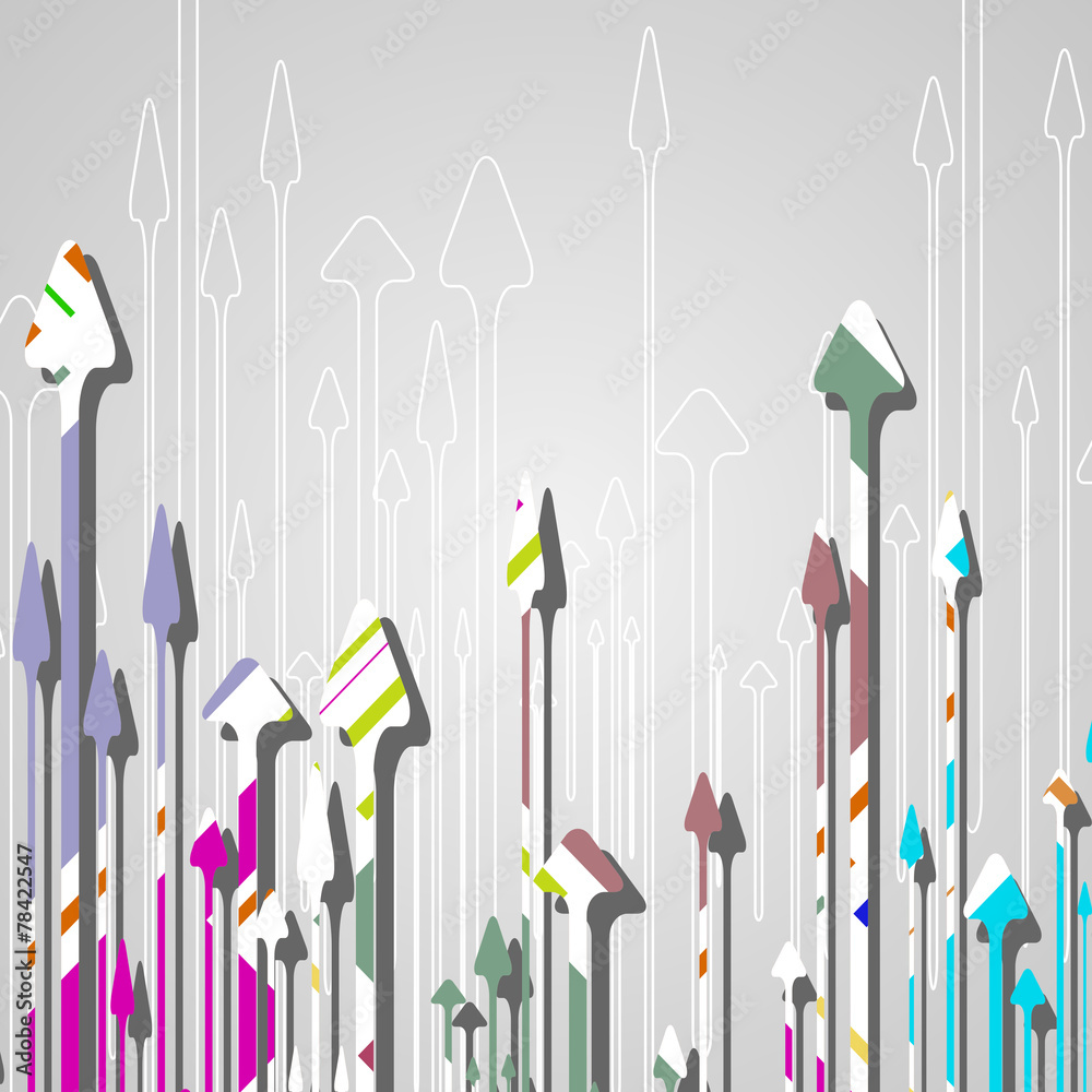 Arrow design background. Arrow design background.