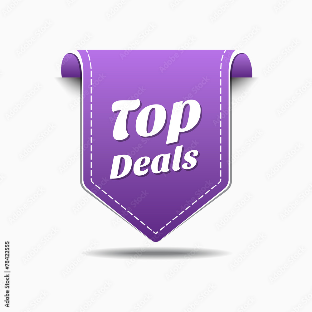 Top Deals Purple Vector Icon Design Top Deals Purple Vector Icon Design
