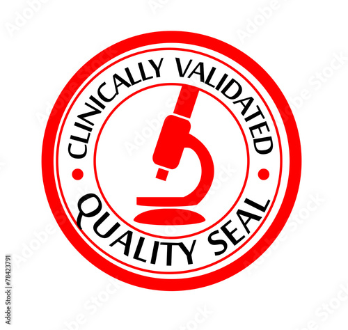 Clinically validated quality seal