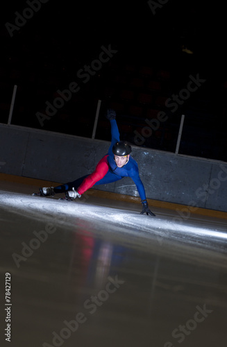 Fotografie Speed skater